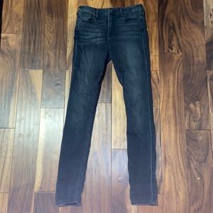 dark grey hollister jeans